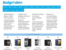 Tablet Screenshot of gadgetsgen.com